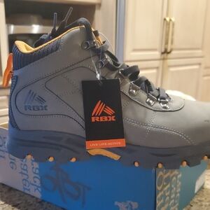RBX Gray and Orange Outdoor Boot